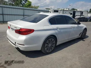 2018 BMW 5 Series 530i with VIN WBAJA5C58JWA39259, listed as a Copart auction lot 65242725 with 71,486 mi miles and Clean title. Bid and sale history available at DreamBid. Image 3.