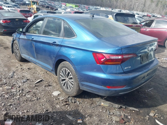 2019 Volkswagen Jetta SEL with VIN 3VWE57BU6KM069319, listed as a IAAI auction lot 41401740 with 133,371 mi miles and . Bid and sale history available at DreamBid. Image 3.