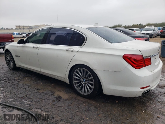 2011 BMW 7 Series 740Li with VIN WBAKB4C55BC575033, listed as a Copart auction lot 42975365 with 130,247 mi miles and Clean title. Bid and sale history available at DreamBid. Image 2.
