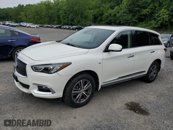 2019 Infiniti QX60 Luxe с VIN 5N1DL0MM4KC561837, выставлен на аукционе Copart как лот 60675935 с пробегом 143 473 миль миль и Чистый • Clean title. История ставок и продаж доступна на DreamBid. Изображение 1.