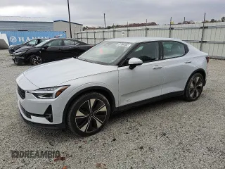 2023 Polestar 2 with VIN YSMED3KA2PL127248, listed as a Copart auction lot 83872874 with 56,807 mi miles and Clean Title. Bid and sale history available at carsss.com. Image 1.