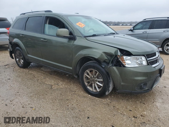 2018 Dodge Journey SXT with VIN 3C4PDDBGXJT197252, listed as a Copart auction lot 46361865 with Not provided miles and Salvage title. Bid and sale history available at DreamBid. Image 4.