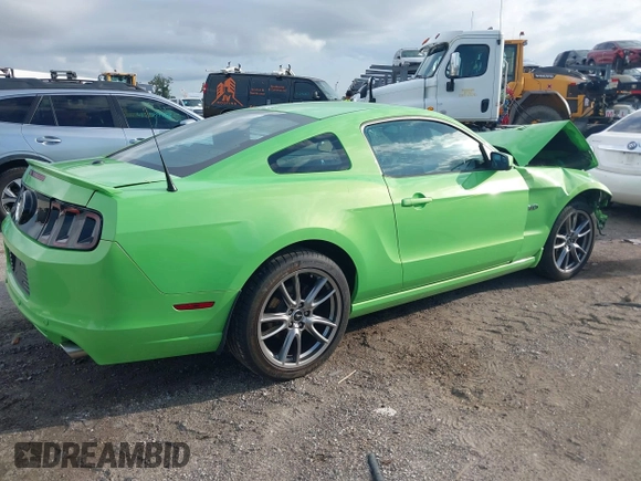 2014 Ford Mustang GT with VIN 1ZVBP8CF5E5308906, listed as a IAAI auction lot 42548581 with 51,075 mi miles and . Bid and sale history available at DreamBid. Image 4.