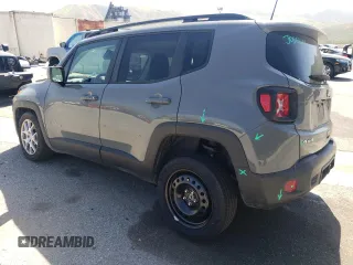 2021 Jeep Renegade Latitude with VIN ZACNJDBB5MPN15842, listed as a Copart auction lot 57616105 with 43,553 mi miles and Salvage title. Bid and sale history available at DreamBid. Image 2.