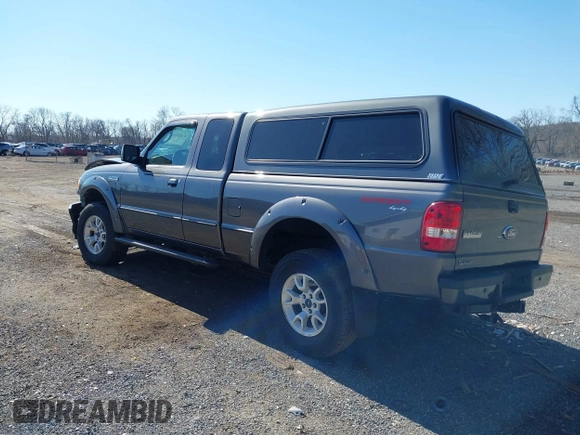 2011 Ford Ranger XLT with VIN 1FTLR4FE7BPA73728, listed as a IAAI auction lot 41827853 with 57,732 mi miles. Bid and sale history available at carsss.com. Image 3.