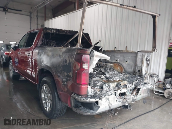 2023 Chevrolet Silverado 1500 LTZ with VIN 1GCUDGED4PZ183886, listed as a IAAI auction lot 41524723 with Not Provided miles and . Bid and sale history available at DreamBid. Image 3.