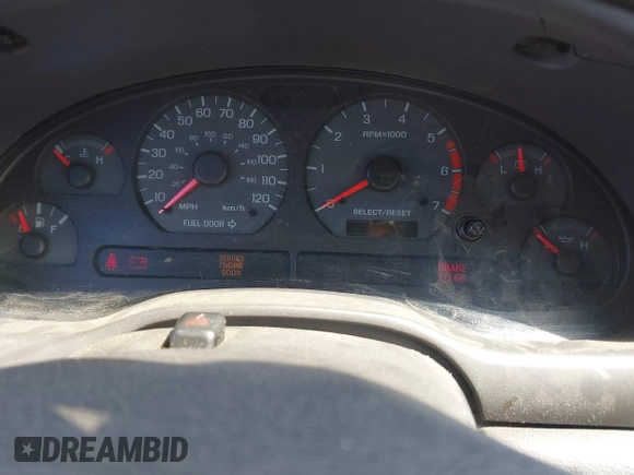 2002 Ford Mustang Standard with VIN 1FAFP40462F119838, listed as a IAAI auction lot 42801101 with Not provided miles and . Bid and sale history available at DreamBid. Image 7.