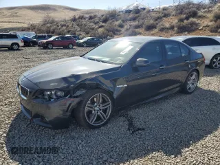 2014 BMW 5 Series 535i xDrive with VIN WBA5B3C55ED532060, listed as a Copart auction lot 48611175 with 138,915 mi miles and Salvage Title. Bid and sale history available at carsss.com. Image 1.