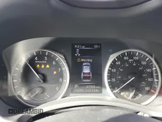 2018 Infiniti Q50 Sport with VIN JN1EV7AP3JM360338, listed as a Copart auction lot 83361504 with 47,008 mi miles and Salvage Title. Bid and sale history available at carsss.com. Image 9.