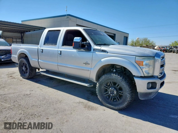 2016 Ford F-250 Lariat with VIN 1FT7W2BT2GEC01895, listed as a Copart auction lot 60191905 with 143,298 mi miles and Salvage title. Bid and sale history available at DreamBid. Image 4.