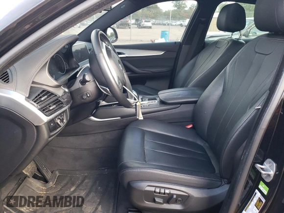 2019 BMW X6 xDrive35i with VIN 5UXKU2C57K0Z62913, listed as a Copart auction lot 70835223 with 56,985 mi miles. Bid and sale history available at carsss.com. Image 7.