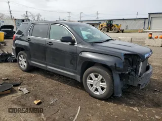2016 GMC Terrain SLE with VIN 2GKALMEK6G6245324, listed as a Copart auction lot 52579815 with 63,156 mi miles and Salvage Title. Bid and sale history available at carsss.com. Image 4.