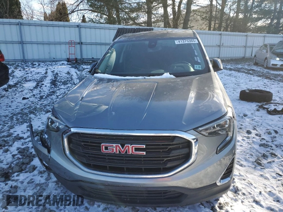 2020 GMC Terrain SLE z VIN 3GKALMEV4LL215707, wystawiony jako Copart lot #41375365 z przebiegiem 39 396 mil mil oraz Szkoda całkowita • Salvage title. Historia ofert i sprzedaży dostępna na DreamBid. Obrazek 5.