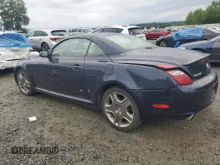 2007 Lexus SC 430 with VIN JTHFN45Y979013870, listed as a Copart auction lot 63039145 with 172,949 mi miles and Salvage title. Bid and sale history available at DreamBid. Image 2.