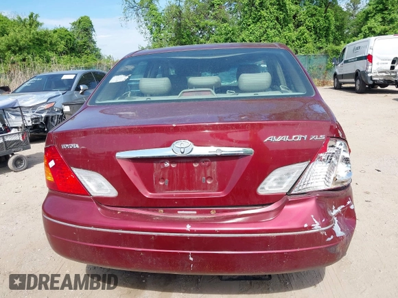 2001 Toyota Avalon XL z VIN 4T1BF28B61U144974, wystawiony jako IAAI lot #42112377 z przebiegiem 168 311 mil mil oraz . Historia ofert i sprzedaży dostępna na DreamBid. Obrazek 17.
