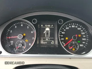 2012 Volkswagen CC Sport PZEV with VIN WVWMP7AN0CE533828, listed as a Copart auction lot 86079484 with 105,371 mi miles and Salvage Title. Bid and sale history available at carsss.com. Image 9.