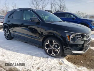 2024 Kia Niro EX Touring with VIN KNDCR3LE8R5152863, listed as a Copart auction lot 86827274 with 16 mi miles and Salvage Title. Bid and sale history available at carsss.com. Image 4.