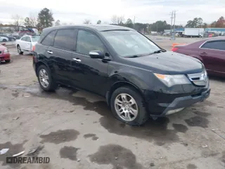 2009 Acura MDX Tech Pkg with VIN 2HNYD28609H531049, listed as a IAAI auction lot 40979774 with 191,865 mi miles. Bid and sale history available at carsss.com. Image 1.