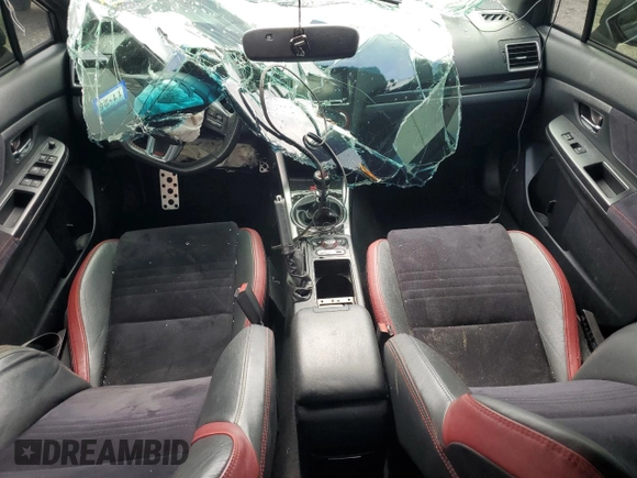 2015 Subaru WRX STI with VIN JF1VA2P66F9832803, listed as a Copart auction lot 63178685 with 87,367 mi miles and Salvage title. Bid and sale history available at DreamBid. Image 8.