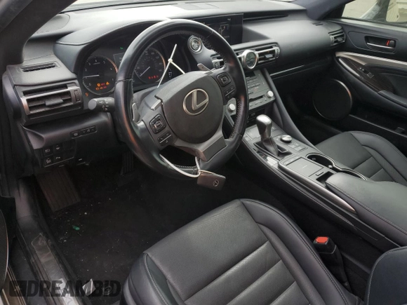 2021 Lexus RC with VIN JTHD85EC9M5006171, listed as a Copart auction lot 49482335 with 55,011 mi miles and Salvage Title. Bid and sale history available at carsss.com. Image 8.
