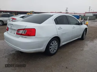 2012 Mitsubishi Galant FE with VIN 4A32B2FF4CE024705, listed as a IAAI auction lot 41960533 with 181,888 mi miles. Bid and sale history available at carsss.com. Image 4.