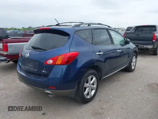 2009 Nissan Murano S with VIN JN8AZ18UX9W004840, listed as a IAAI auction lot 42040378 with 150,667 mi miles. Bid and sale history available at carsss.com. Image 4.