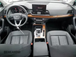 2022 Audi Q5 S line Premium Plus with VIN WA1EAAFY2N2020441, listed as a Copart auction lot 55841995 with 40,316 mi miles and Salvage title. Bid and sale history available at DreamBid. Image 8.