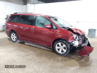 2016 Toyota Sienna LE AAS with VIN 5TDKK3DC3GS691752, listed as a Copart auction lot 55819735 with 247,385 mi miles and Clean Title. Bid and sale history available at DreamBid. Image 4.