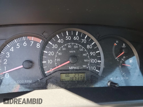 2007 Toyota Corolla CE with VIN 1NXBR32E07Z789208, listed as a Copart auction lot 89406585 with 197,173 mi miles and Salvage title. Bid and sale history available at DreamBid. Image 9.