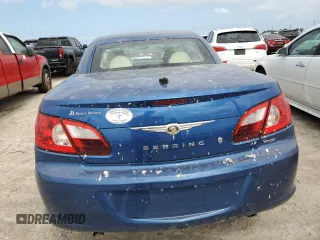 2008 Chrysler Sebring Limited with VIN 1C3LC65M18N300491, listed as a Copart auction lot 74578424 with 0 mi miles and Salvage Title. Bid and sale history available at carsss.com. Image 6.