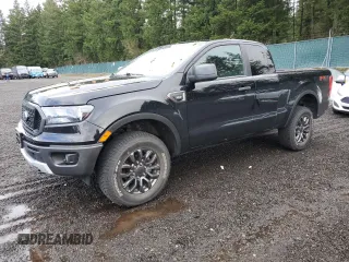 2021 Ford Ranger XL with VIN 1FTER1FH0MLD04075, listed as a Copart auction lot 51020375 with 41,533 mi miles and Salvage Title. Bid and sale history available at carsss.com. Image 1.