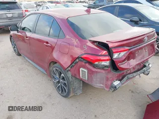 2022 Toyota Corolla SE with VIN JTDS4MCE2NJ098574, listed as a IAAI auction lot 41533041 with 130,379 mi miles and . Bid and sale history available at DreamBid. Image 3.
