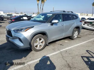 2021 Toyota Highlander L with VIN 5TDCZRAH7MS085322, listed as a Copart auction lot 88632465 with 59,986 mi miles and Clean title. Bid and sale history available at DreamBid. Image 1.