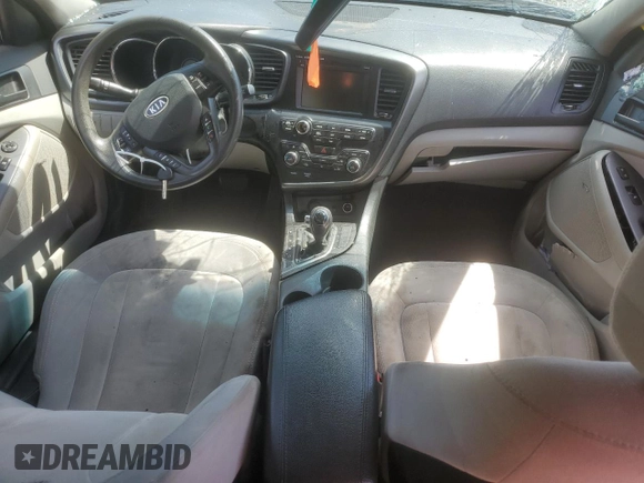 2011 Kia Optima LX with VIN KNAGM4A73B5053784, listed as a Copart auction lot 68799373 with 158,704 mi miles and Salvage Title. Bid and sale history available at carsss.com. Image 8.