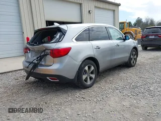 2016 Acura MDX with VIN 5FRYD3H27GB001252, listed as a IAAI auction lot 41799063 with 181,776 mi miles and . Bid and sale history available at carsss.com. Image 4.