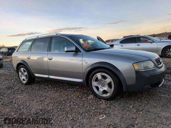 2004 Audi allroad A6 V8 z VIN WA1YD64B54N037957, wystawiony jako Copart lot #84632064 z przebiegiem 194 815 mil mil oraz Szkoda całkowita • Salvage title. Historia ofert i sprzedaży dostępna na DreamBid. Obrazek 4.