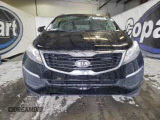 2011 Kia Sportage LX with VIN KNDPB3A29B7106953, listed as a Copart auction lot 87732745 with 187,776 mi miles and Salvage Title. Bid and sale history available at carsss.com. Image 5.