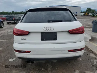 2018 Audi Q3 Premium with VIN WA1BCCFSXJR019611, listed as a Copart auction lot 55286305 with 108,898 mi miles and Salvage title. Bid and sale history available at DreamBid. Image 6.