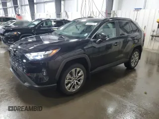 2022 Toyota RAV4 XLE Premium with VIN 2T3A1RFVXNC316132, listed as a Copart auction lot 55650775 with 30,860 mi miles and Salvage title. Bid and sale history available at DreamBid. Image 1.