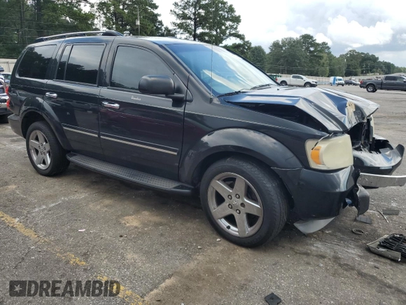 2008 Dodge Durango Limited with VIN 1D8HD58298F148653, listed as a Copart auction lot 71805434 with 189,364 mi miles and Salvage title. Bid and sale history available at DreamBid. Image 4.
