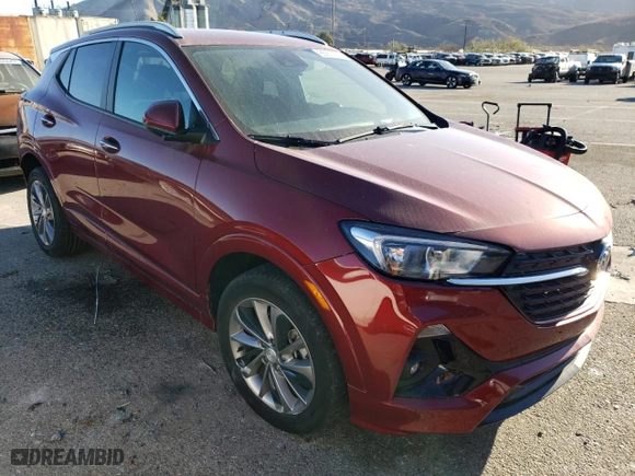 2023 Buick Encore GX Select with VIN KL4MMDSL9PB005176, listed as a Copart auction lot 86817574 with 22,490 mi miles and Salvage Title. Bid and sale history available at carsss.com. Image 4.