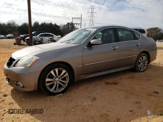 2010 Infiniti M with VIN JN1CY0AR3AM960056, listed as a Copart auction lot 86713154 with 126,569 mi miles and Salvage Title. Bid and sale history available at carsss.com. Image 1.