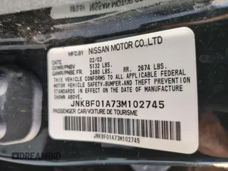 2003 Infiniti Q45 z VIN JNKBF01A73M102745, wystawiony jako Copart lot #75193194 z przebiegiem Nie podano mil oraz Nie do naprawy. Historia ofert i sprzedaży dostępna na DreamBid. Obrazek 13.