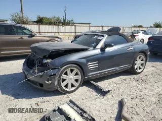 2006 Chrysler Crossfire Limited with VIN 1C3AN65L86X066358, listed as a Copart auction lot 76327594 with 147,725 mi miles and Salvage Title. Bid and sale history available at DreamBid. Image 1.
