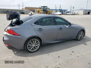2017 Lexus IS 200t with VIN JTHBA1D22H5054971, listed as a Copart auction lot 48894975 with 100,996 mi miles and Salvage title. Bid and sale history available at DreamBid. Image 3.