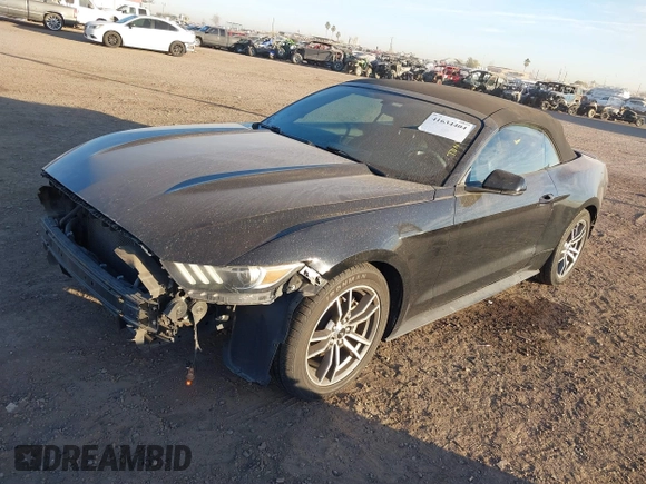 2016 Ford Mustang EcoBoost Premium with VIN 1FATP8UH8G5275027, listed as a IAAI auction lot 41634404 with 92,281 mi miles and . Bid and sale history available at carsss.com. Image 2.
