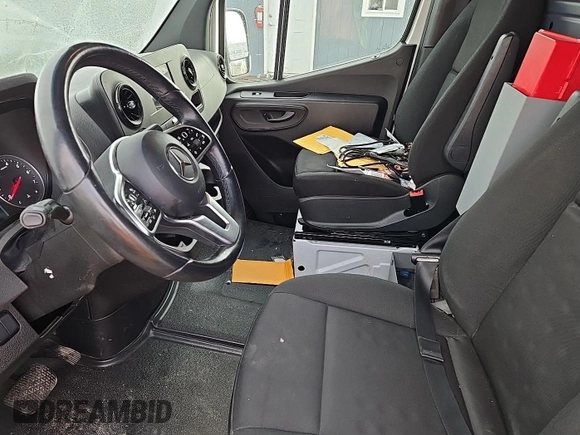 2022 Mercedes-Benz Sprinter Cargo with VIN W1Y70BGY4NT086243, listed as a IAAI auction lot 42195651 with 120,068 mi miles and . Bid and sale history available at DreamBid. Image 12.