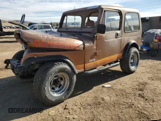 1985 Jeep CJ z VIN 1JCCF87EXFT023013, wystawiony jako Copart lot #85342064 z przebiegiem 152 151 mil mil oraz Tytuł czysty. Historia ofert i sprzedaży dostępna na DreamBid. Obrazek 1.