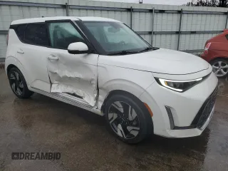 2023 Kia Soul GT-Line with VIN KNDJ53AU4P7867430, listed as a Copart auction lot 45117465 with 104,991 mi miles and Salvage Title. Bid and sale history available at carsss.com. Image 4.