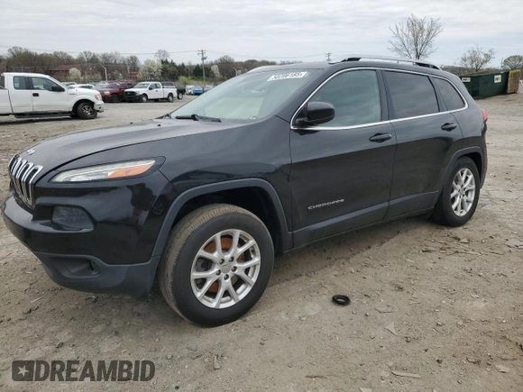 2016 Jeep Cherokee Latitude with VIN 1C4PJMCS3GW323322, listed as a Copart auction lot 50206185 with 183,062 mi miles and Salvage Title. Bid and sale history available at carsss.com. Image 1.